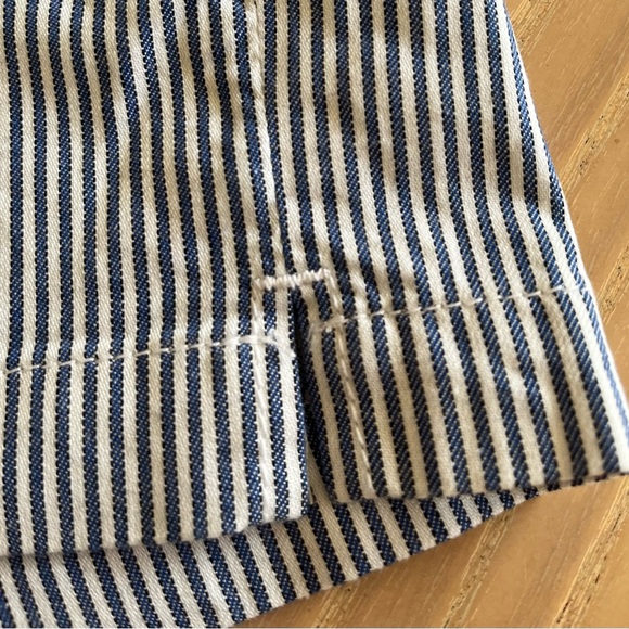 Blue and White Pin Striped Shorts by New York and Company/Size 12. NWT - Picture 2 of 7